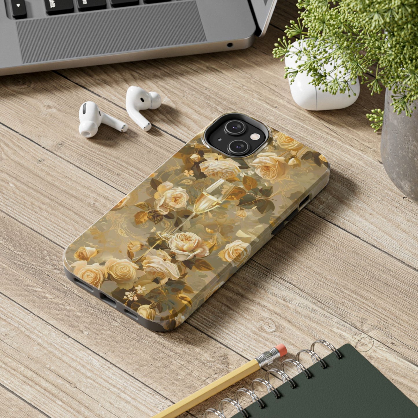 Watercolor Flowers & Celebration Impact-Resistant Phone Case