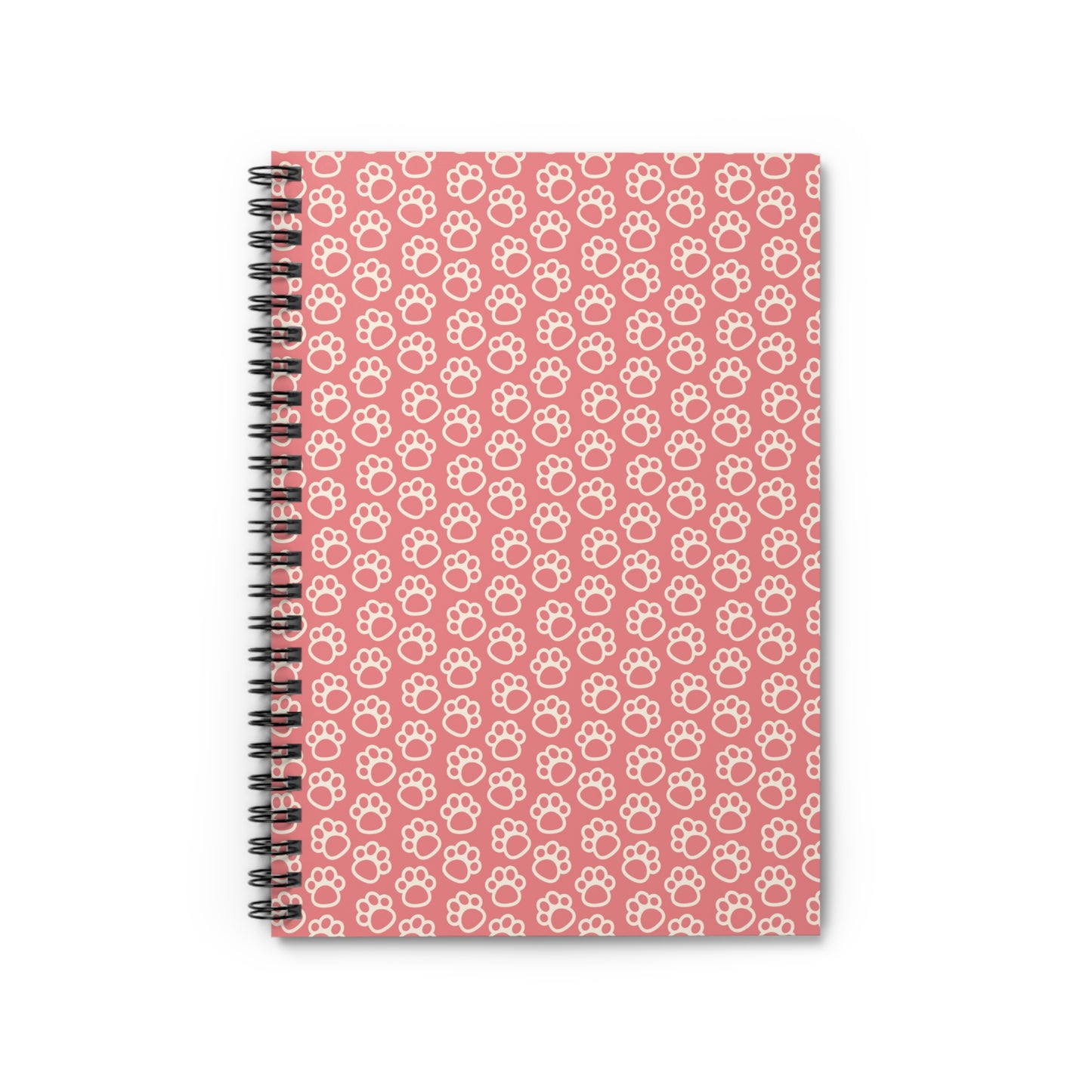 Tracks of Love: Dog Paw Print Notebook