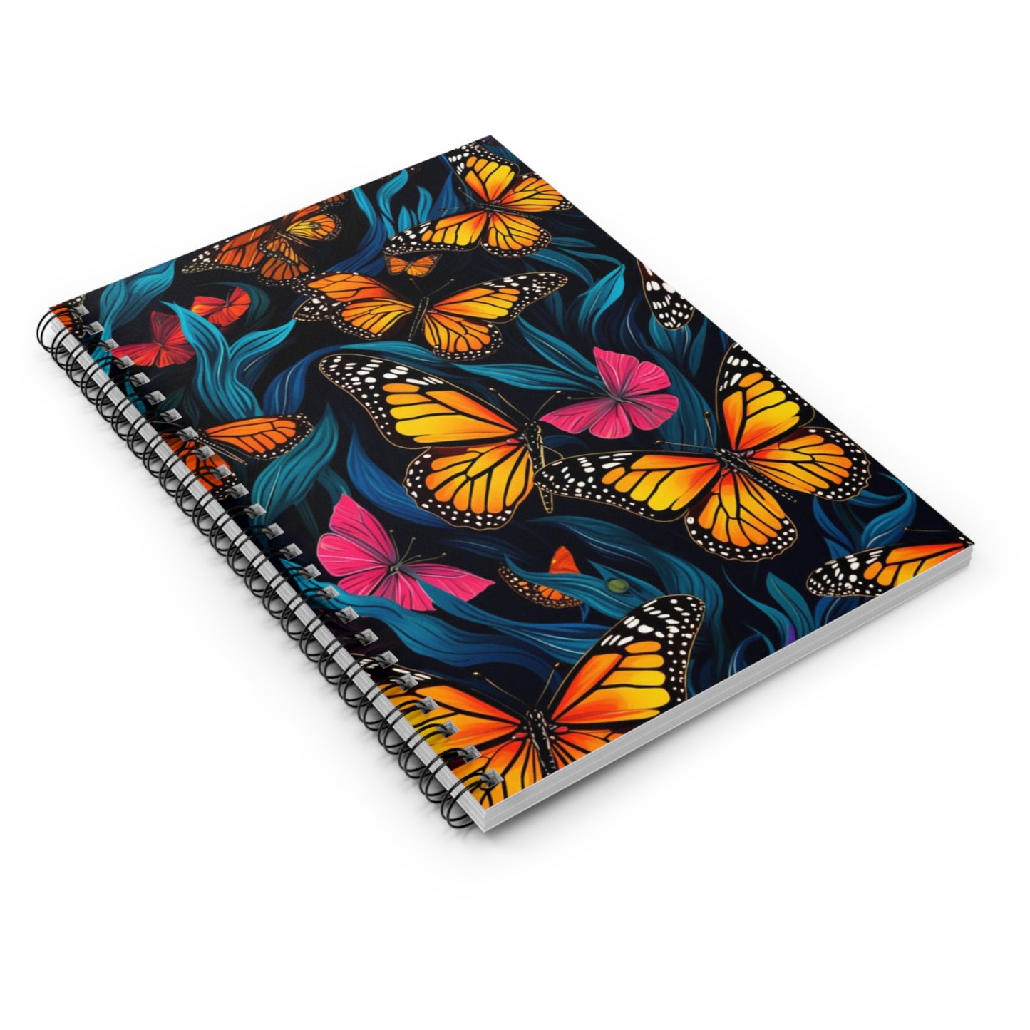 Butterfly Garden: Enchanting Spiral Journal