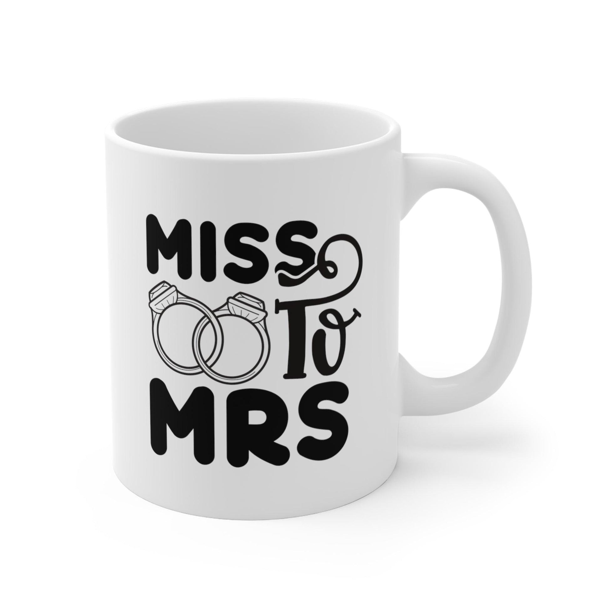 Sip with Team Bride: Stylish Mug for Wedding Festivities - Texts and Threads