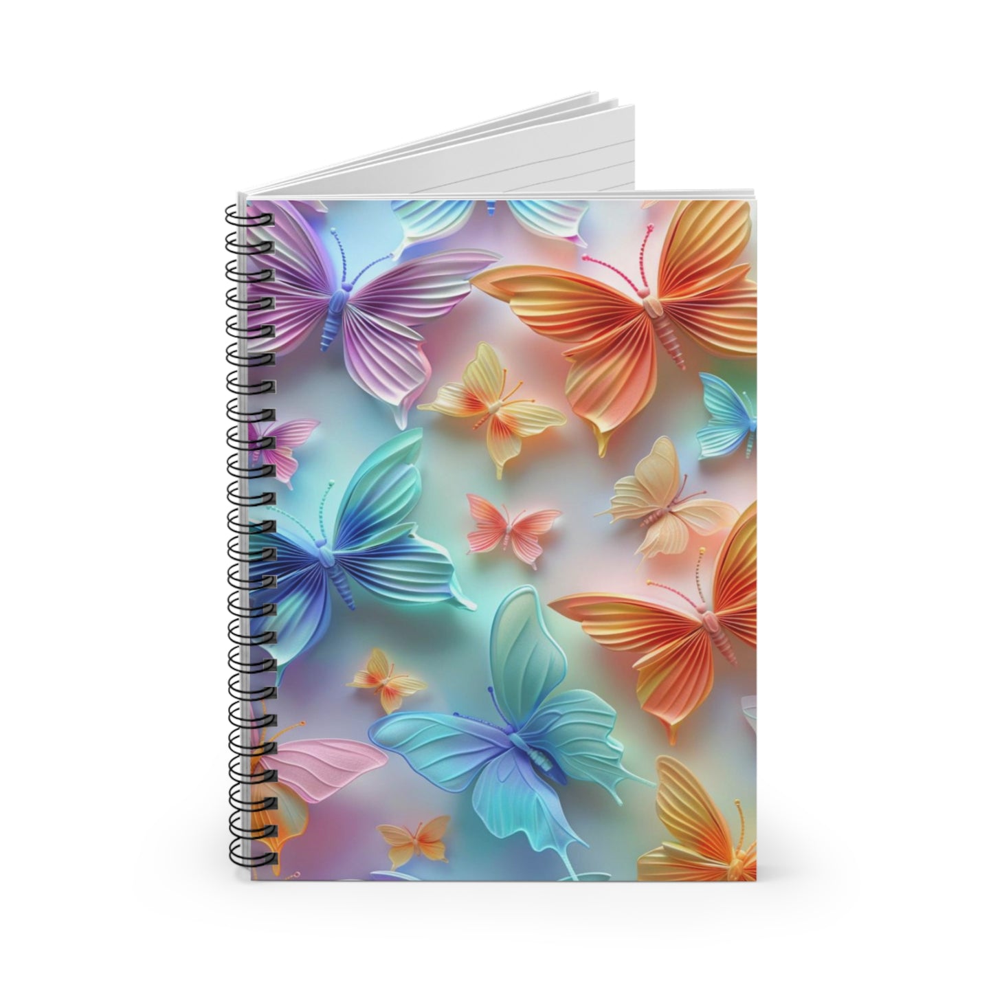 Abstract Butterfly Beauty: Colorful Design Journal