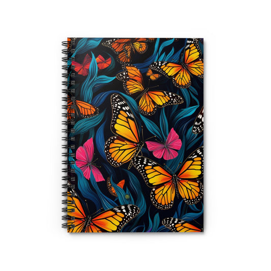 Butterfly Garden: Enchanting Spiral Journal