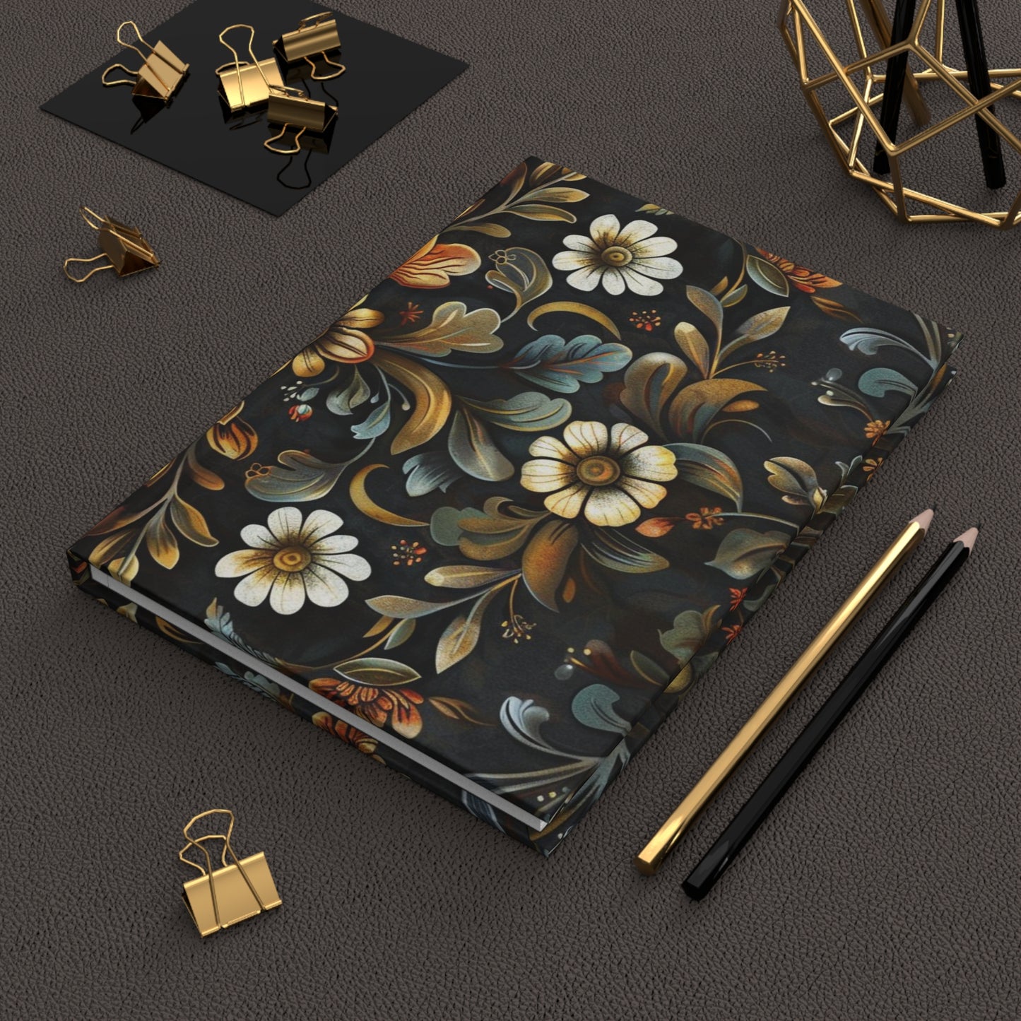 Springtime Serenity: Lovely Floral Hardcover Notebook