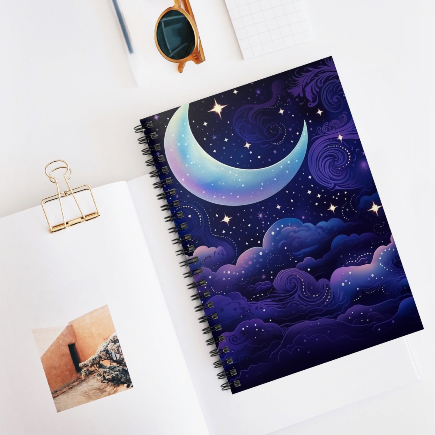 Moonlight Magic: Enchanting Spiral Journal