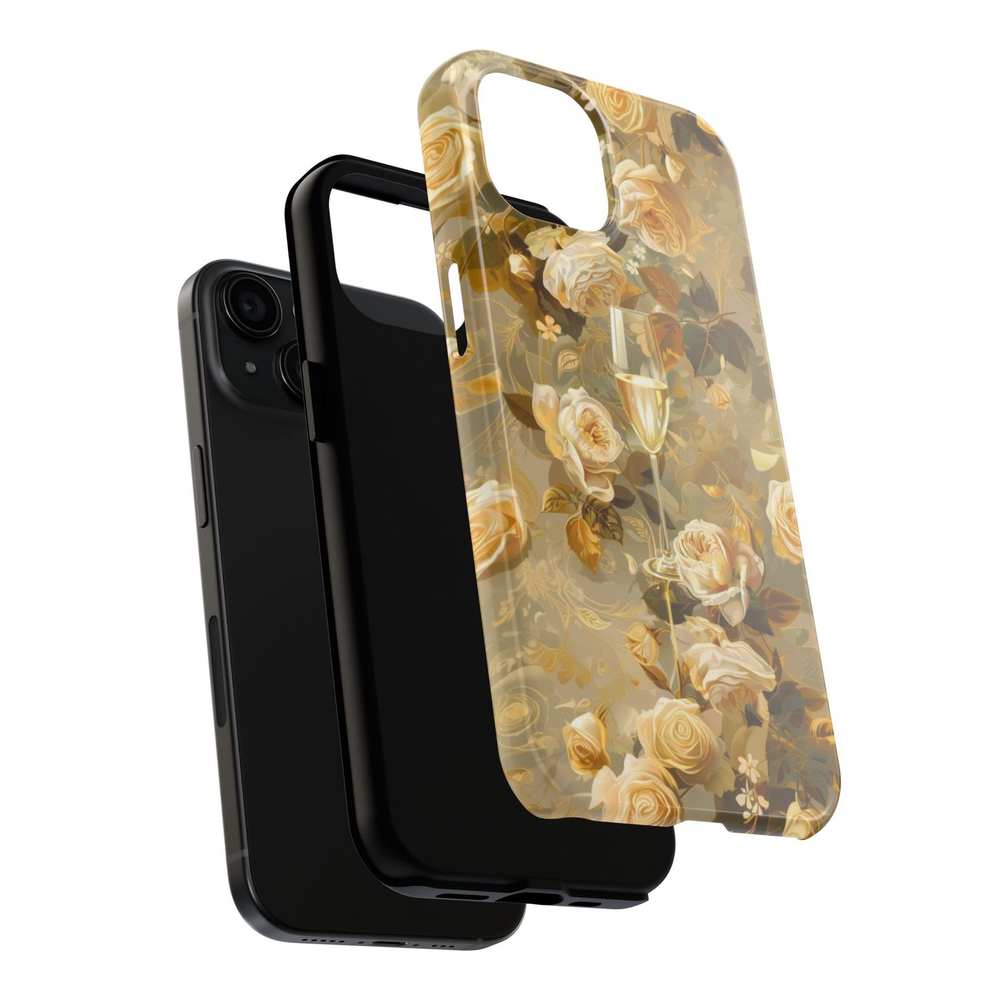 Watercolor Flowers & Celebration Impact-Resistant Phone Case