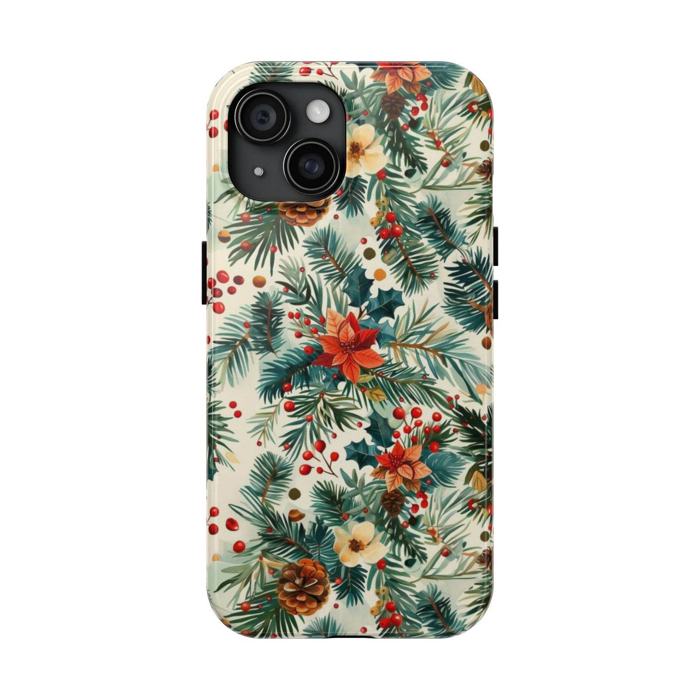 Festive Christmas Impact-Resistant Phone Case