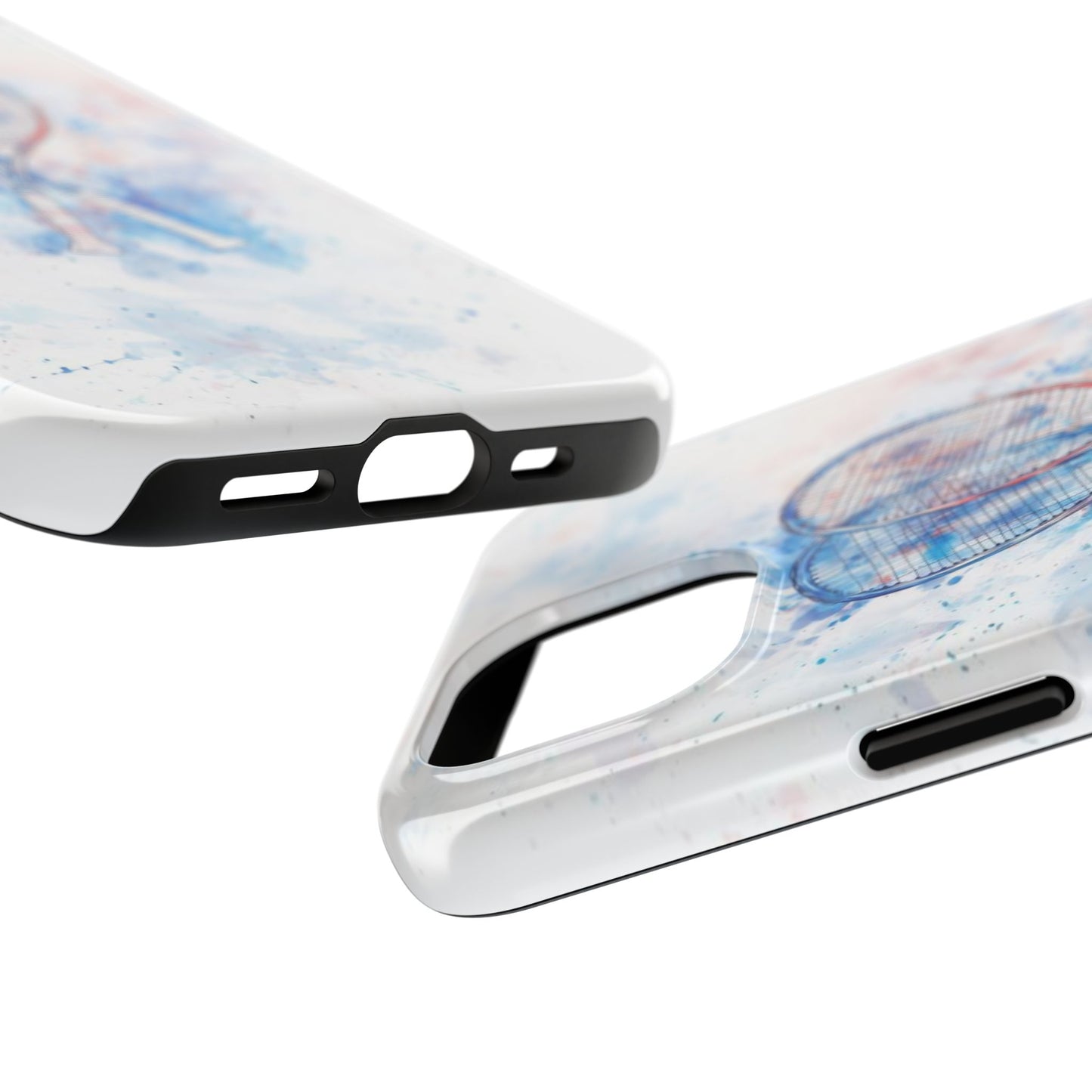 Watercolor Tennis Impact-Resistant Phone Case