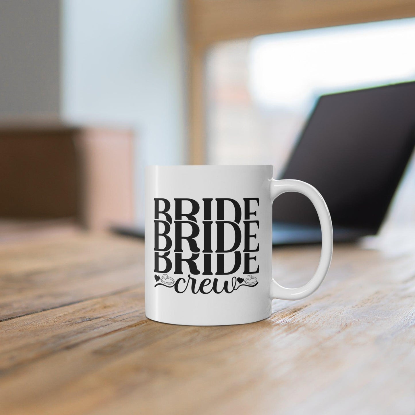 Cheers with Team Bride: Essential Mug for Bachelorette Parties - Texts and Threads