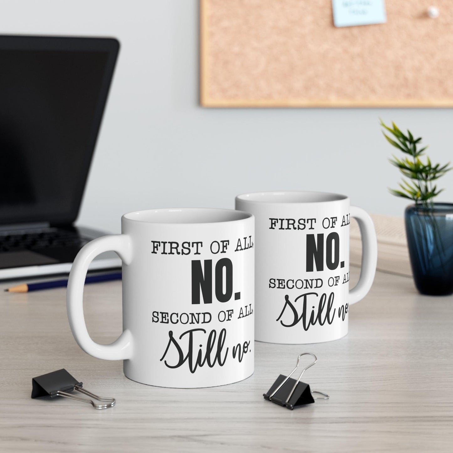 Caffeine and Comedy: The Perfect Pairing Mug - Texts and Threads