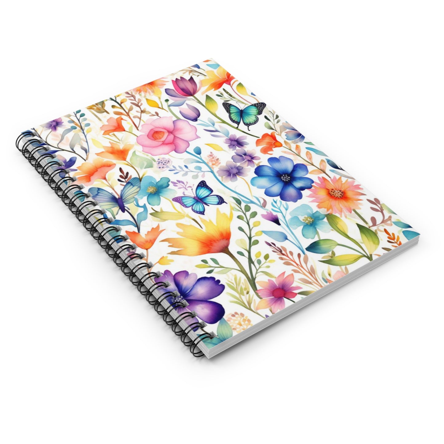 Garden Dreams: Stunning Floral Spiral Notebook