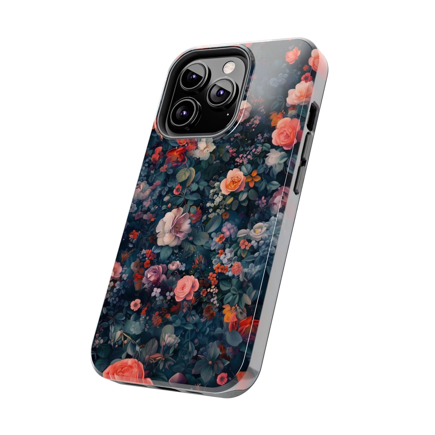 Watercolor Floral Landscape Impact-Resistant Phone Case