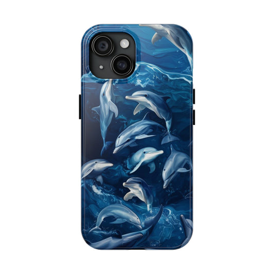 Dolphin Impact-Resistant Phone Case