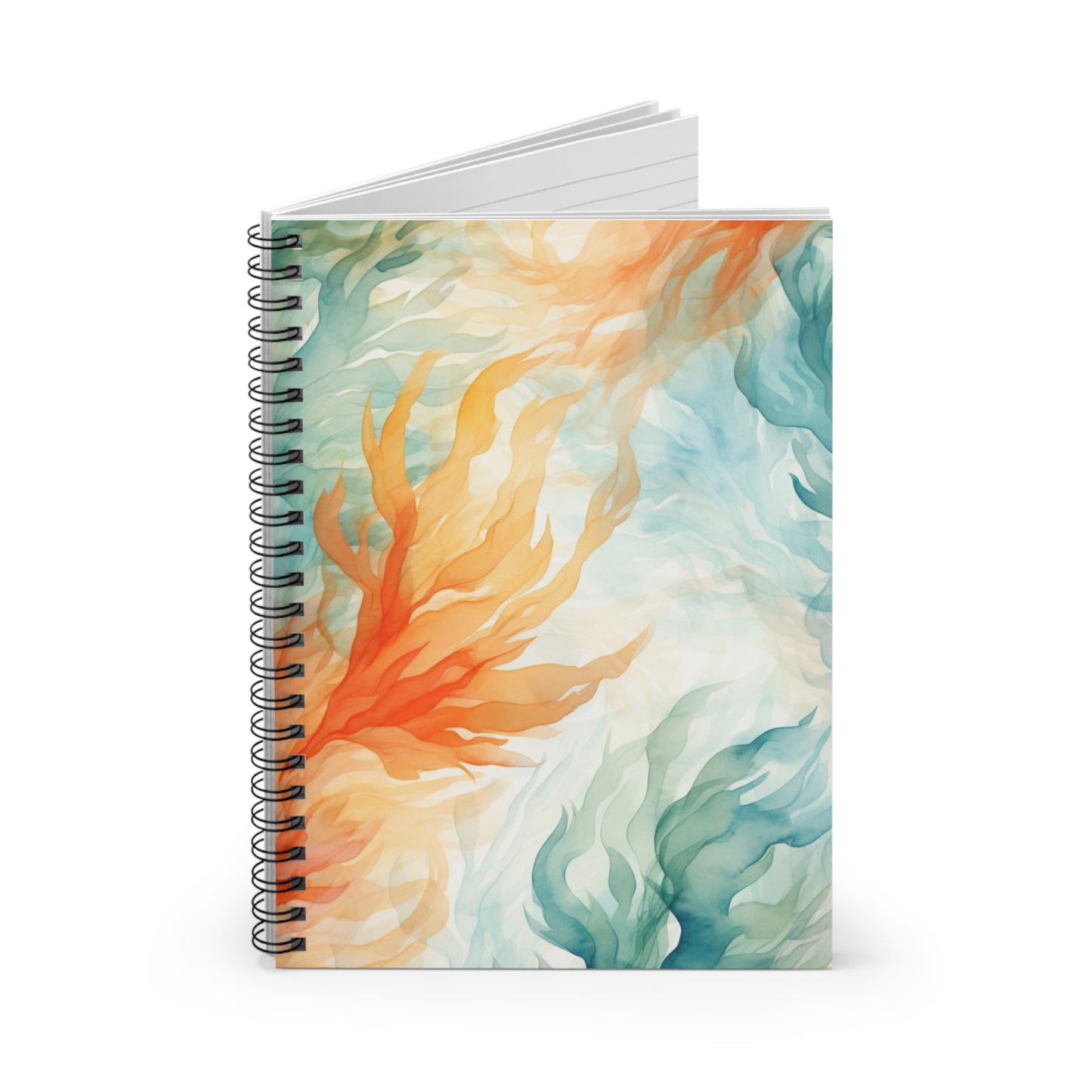 Watercolor Wonders: Artistic Spiral Journal