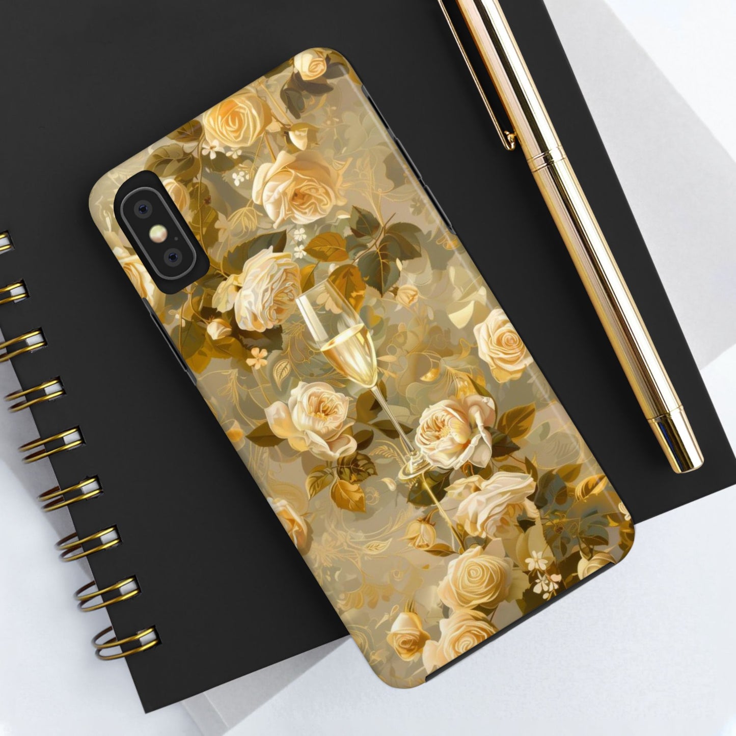 Watercolor Flowers & Celebration Impact-Resistant Phone Case