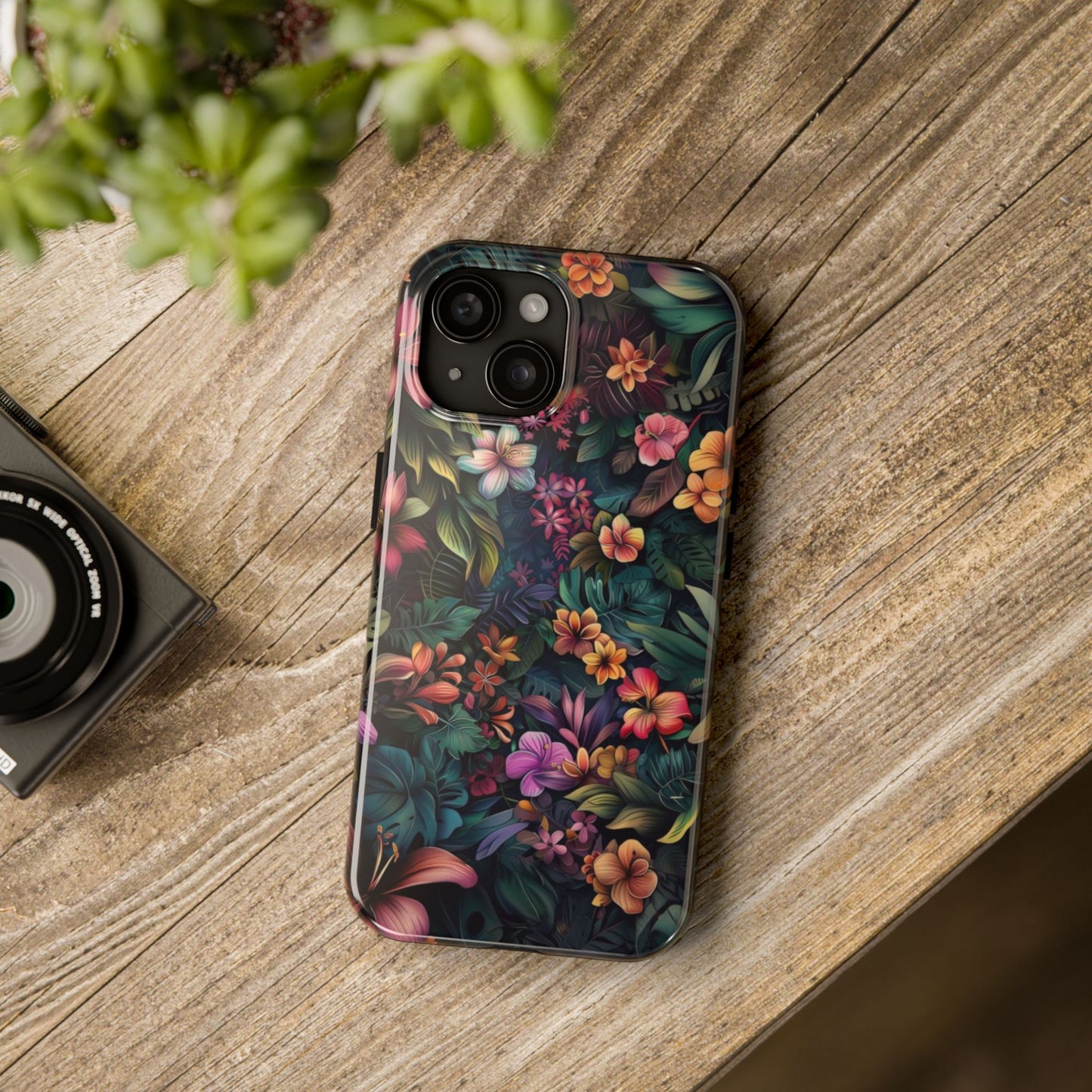 Watercolor Floral Landscape Flowers Phone Case