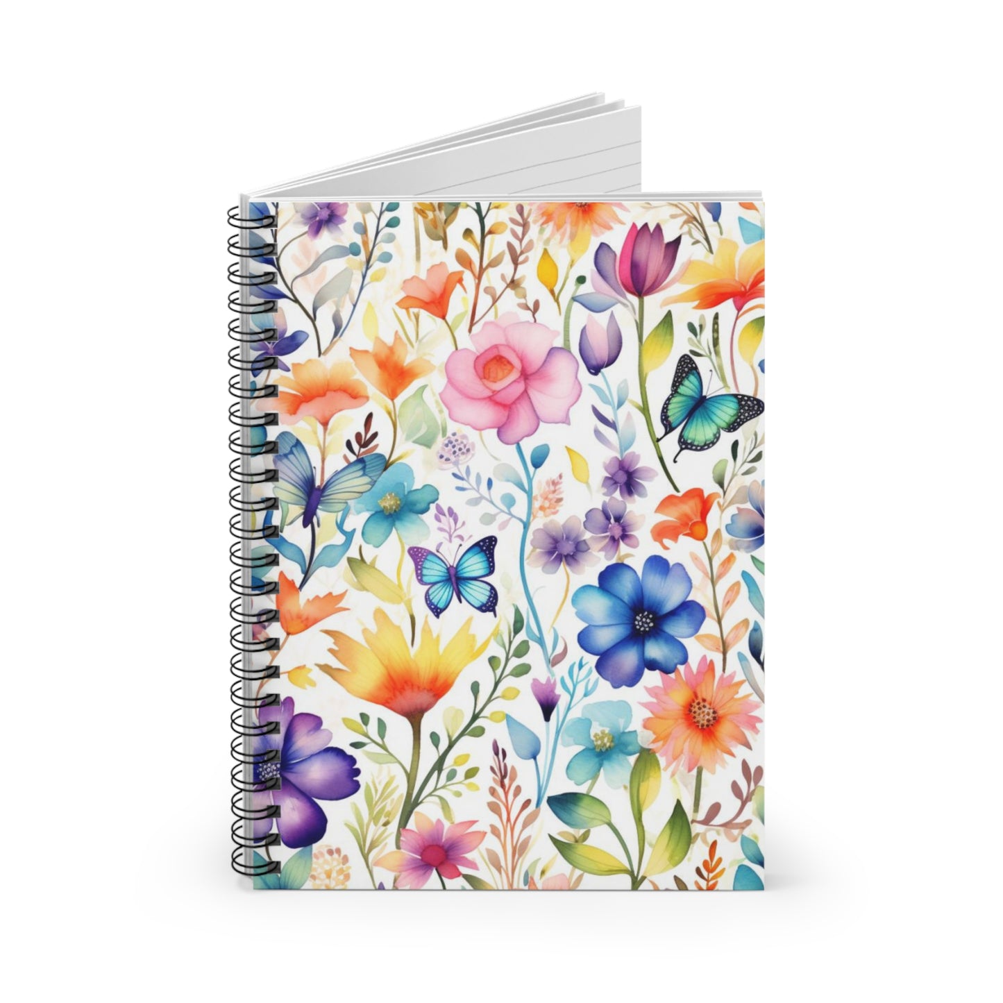 Garden Dreams: Stunning Floral Spiral Notebook