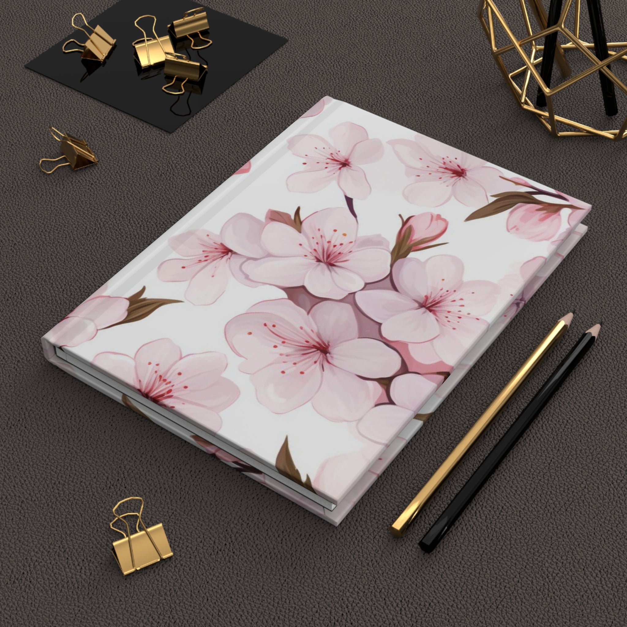 Cherry Blossom Hardcover Notebook
