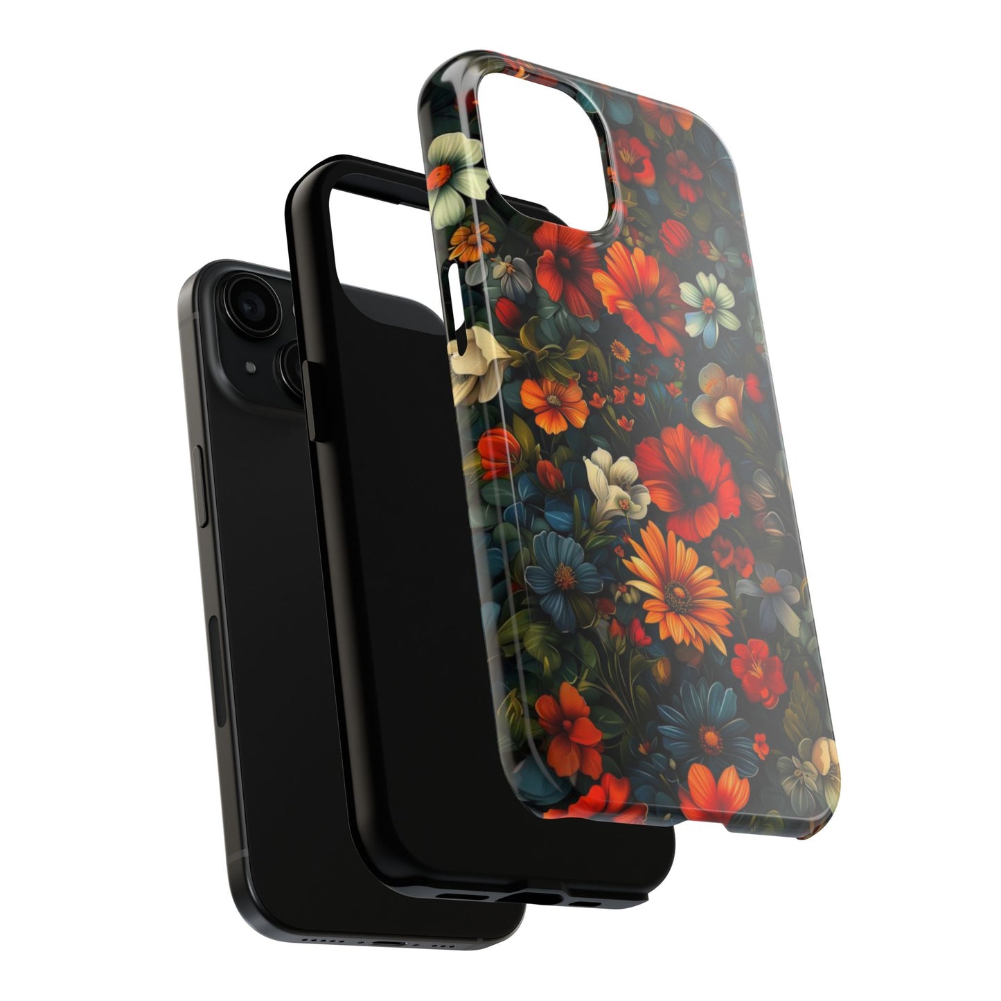 Summer Flower Garden Impact-Resistant Phone Case