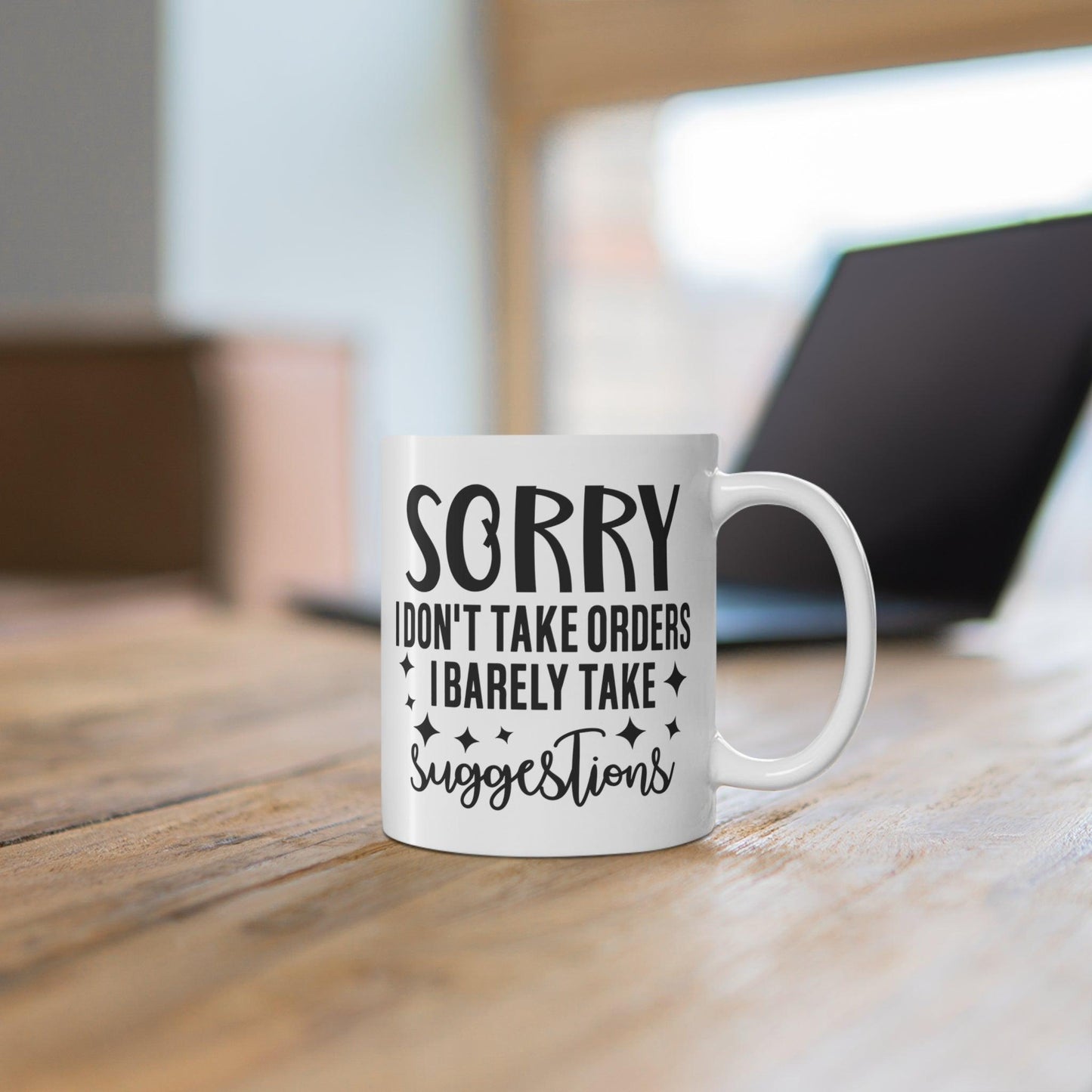 Snarky Sips: Sarcastic Saying Mug - Texts and Threads