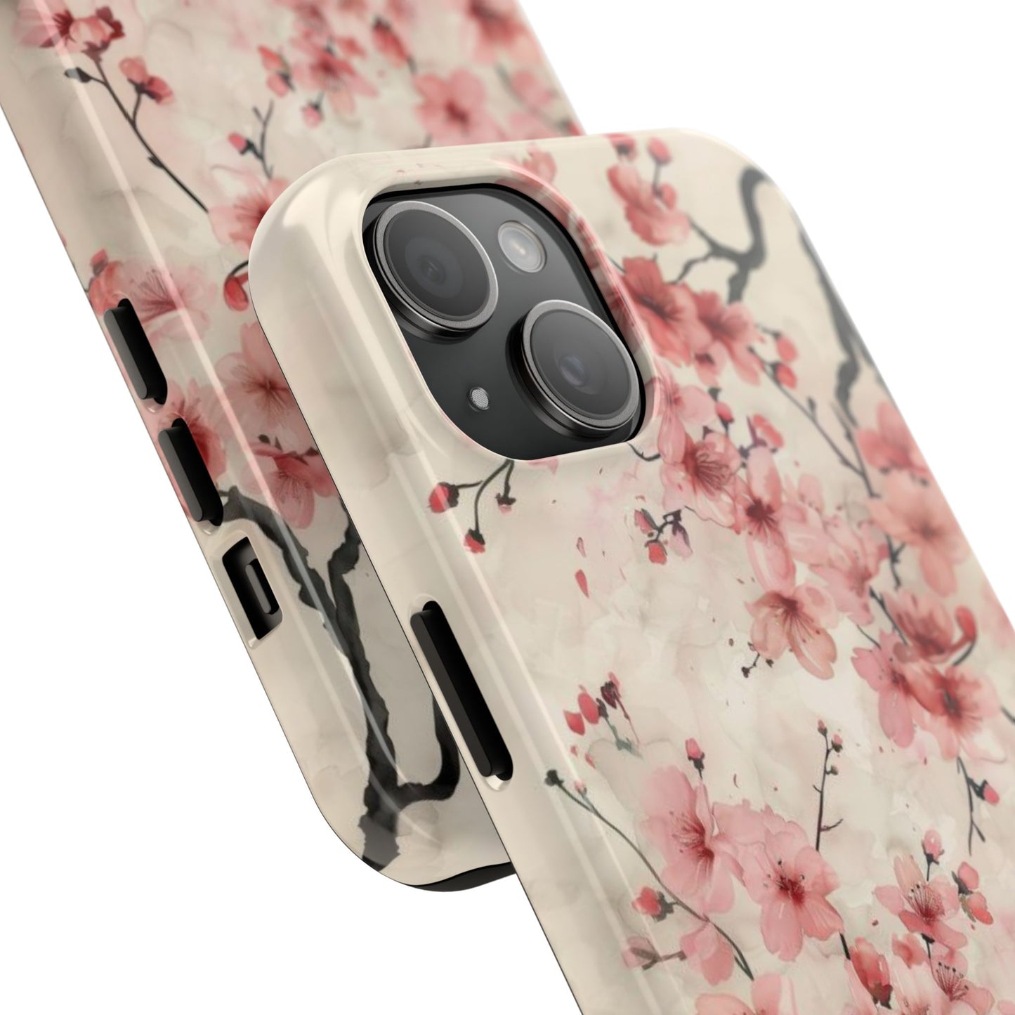 Cherry Blossom Flowers Impact-Resistant Phone Case