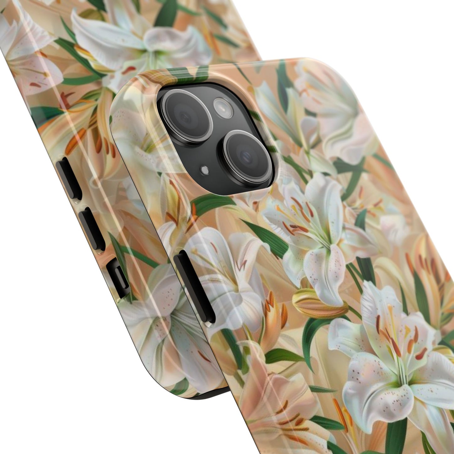 Pretty Spring Flowers Impact-Resistant Phone Case