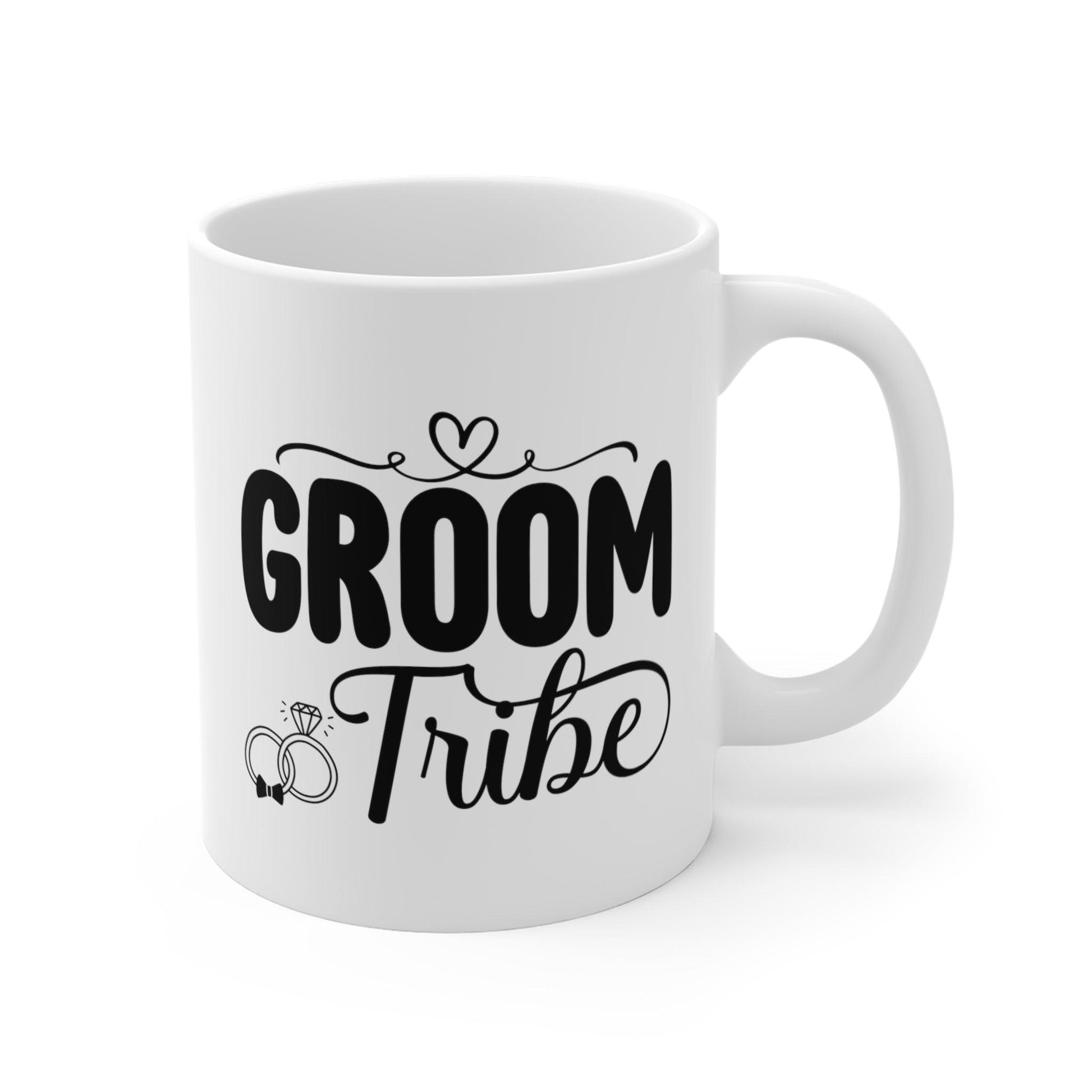 Groom Tribe: Essential Wedding Party Mug for the Best Man - Texts and Threads