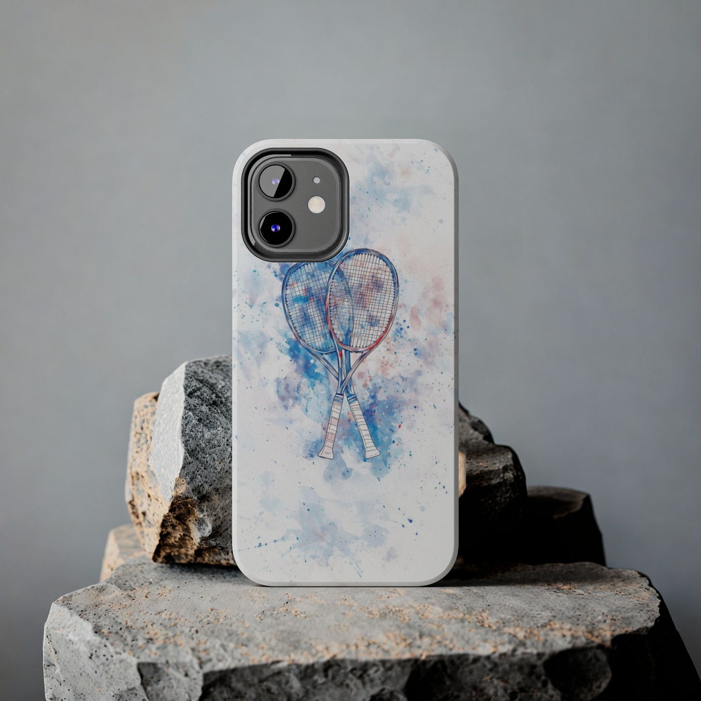 Watercolor Tennis Impact-Resistant Phone Case