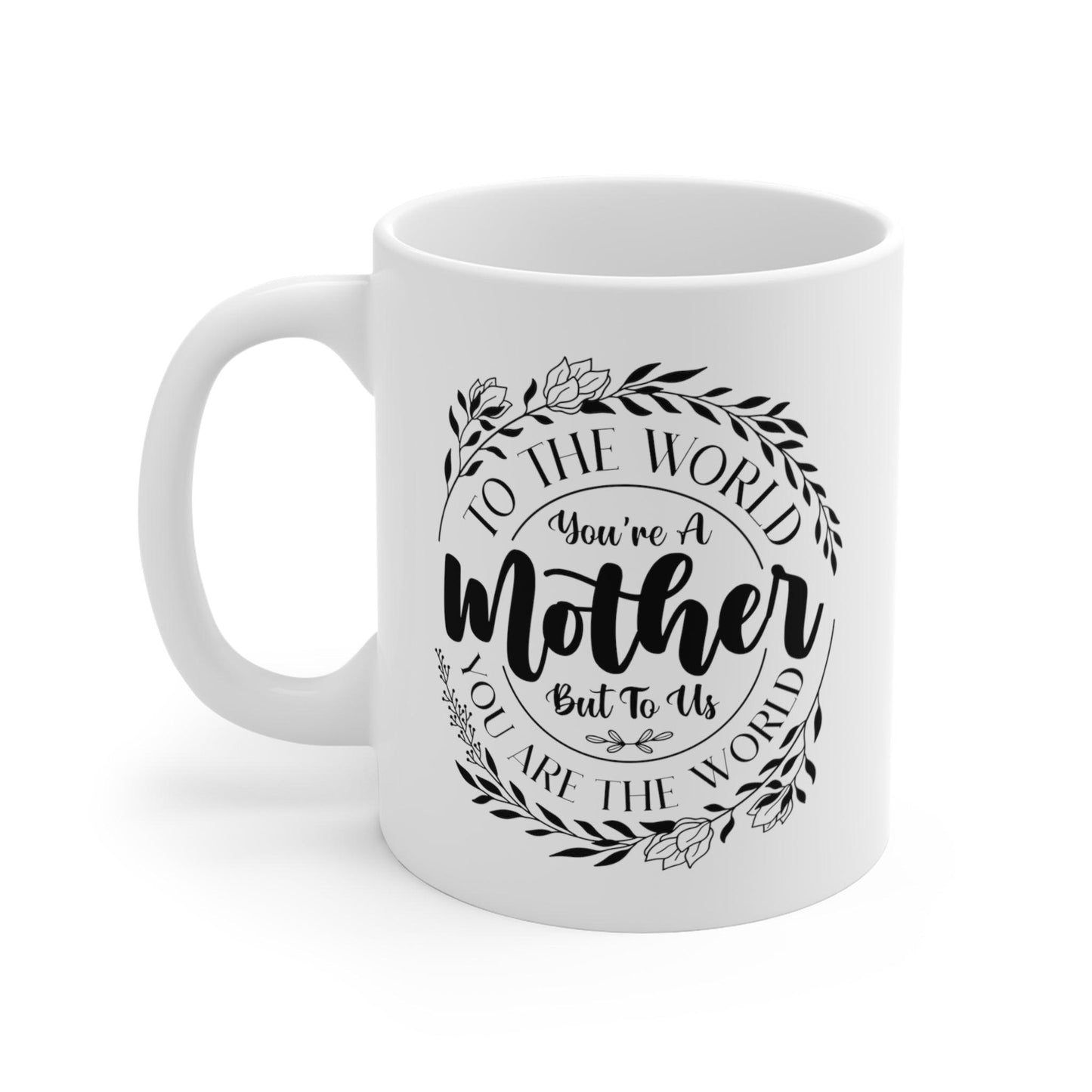 Mother's Touch: Warm Sayings Coffee Mug - Texts and Threads