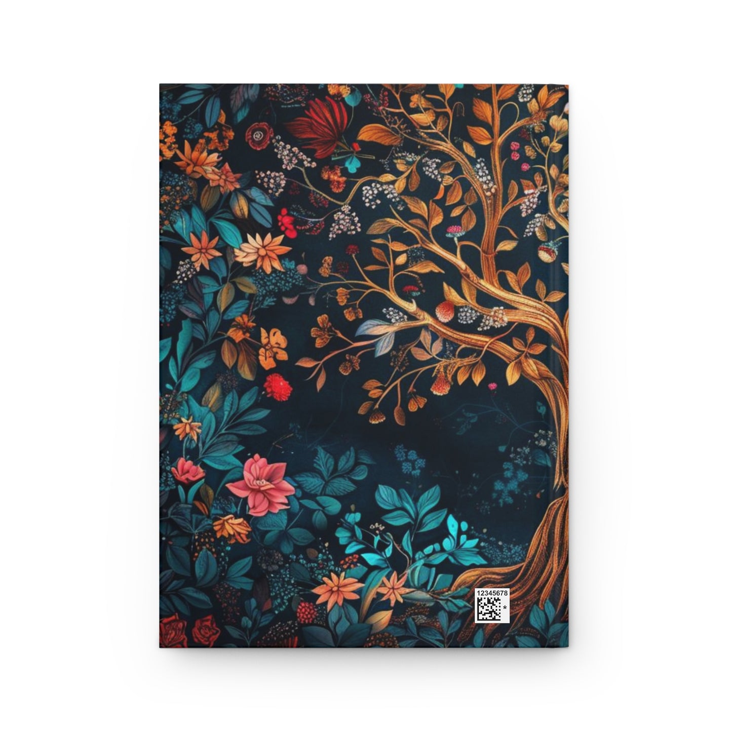 Nature’s Embrace: Tree Cover Hardcover Notebook