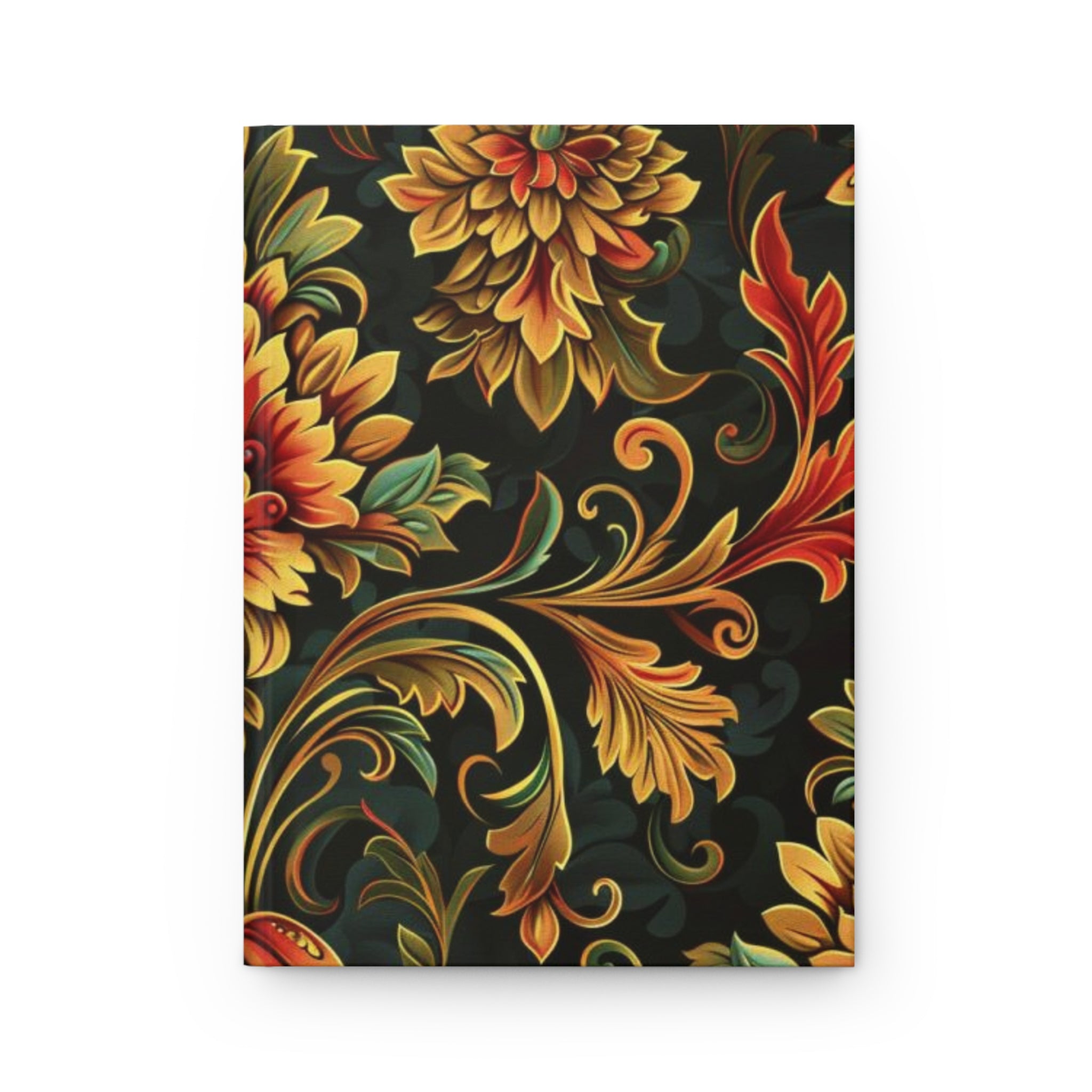 Autumn Flourish Hardcover Notebook