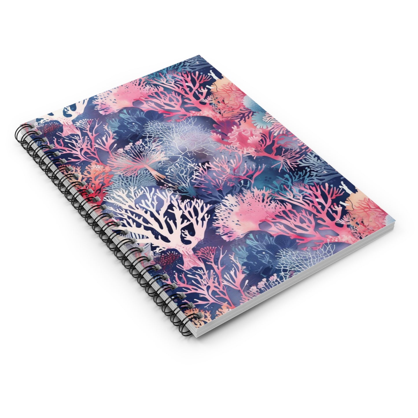 Oceanic Beauty: Coral Reef Spiral Notebook