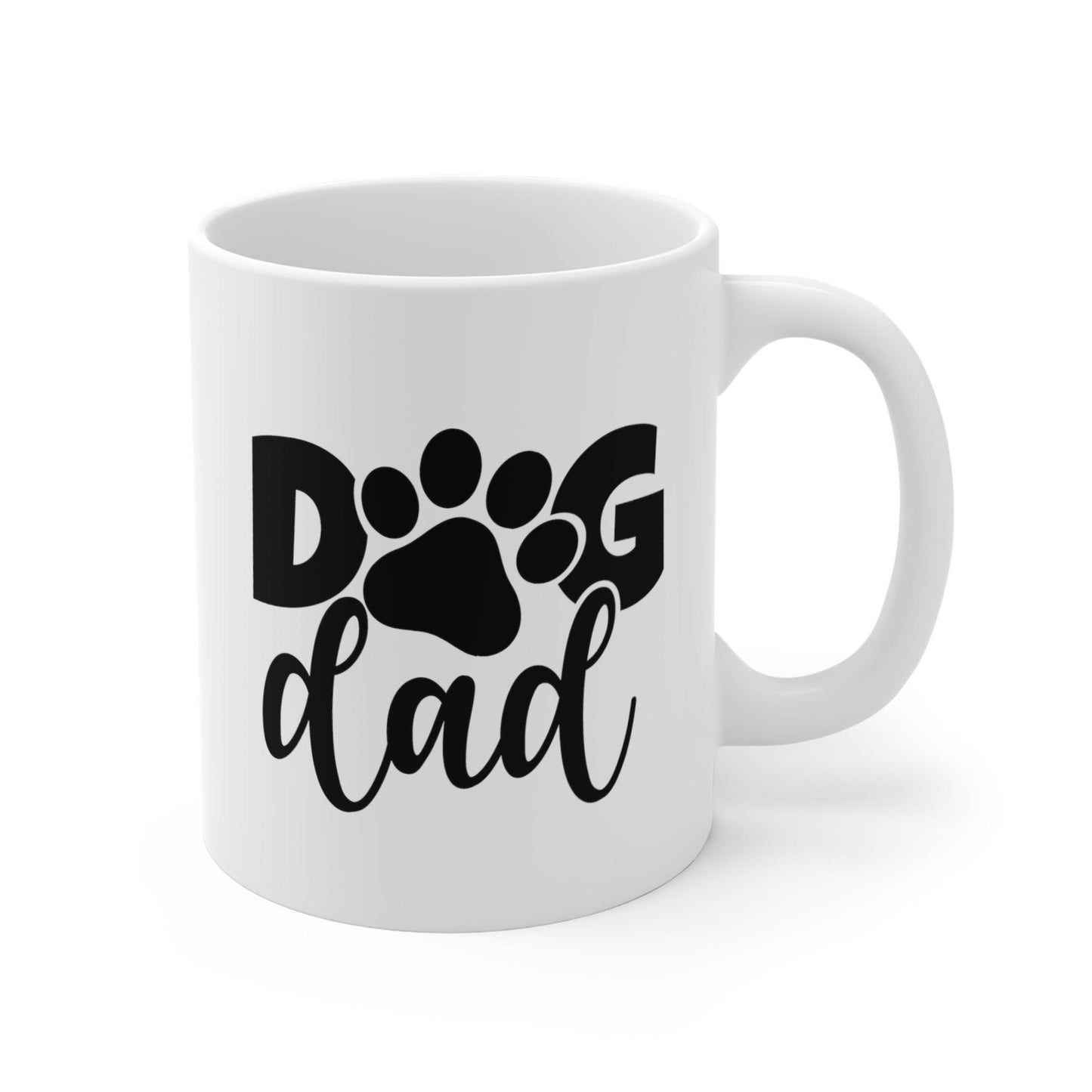 Proud Dog Dad: The Ultimate Mug for Canine Fathers - Texts and Threads