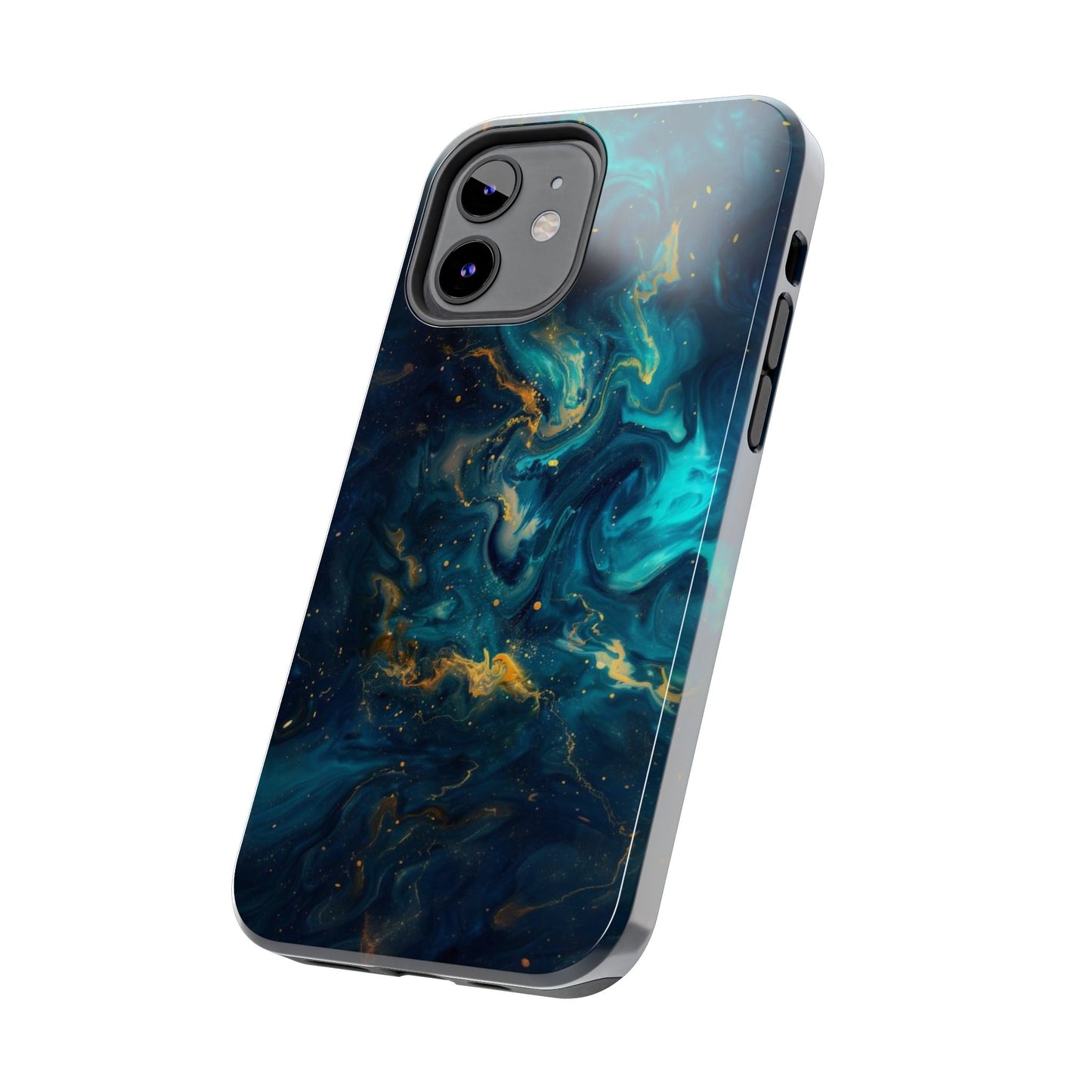 Marble Galaxy Stars Tough Phone Case