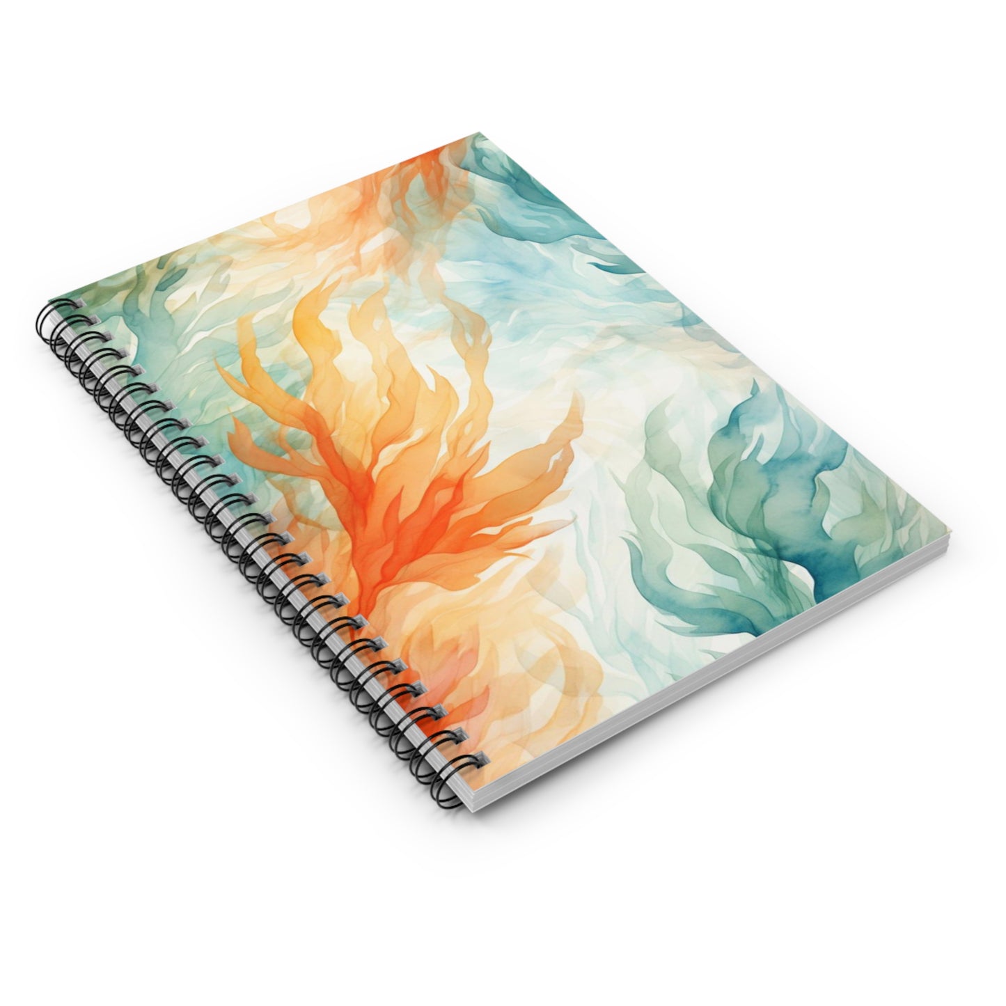 Watercolor Wonders: Artistic Spiral Journal