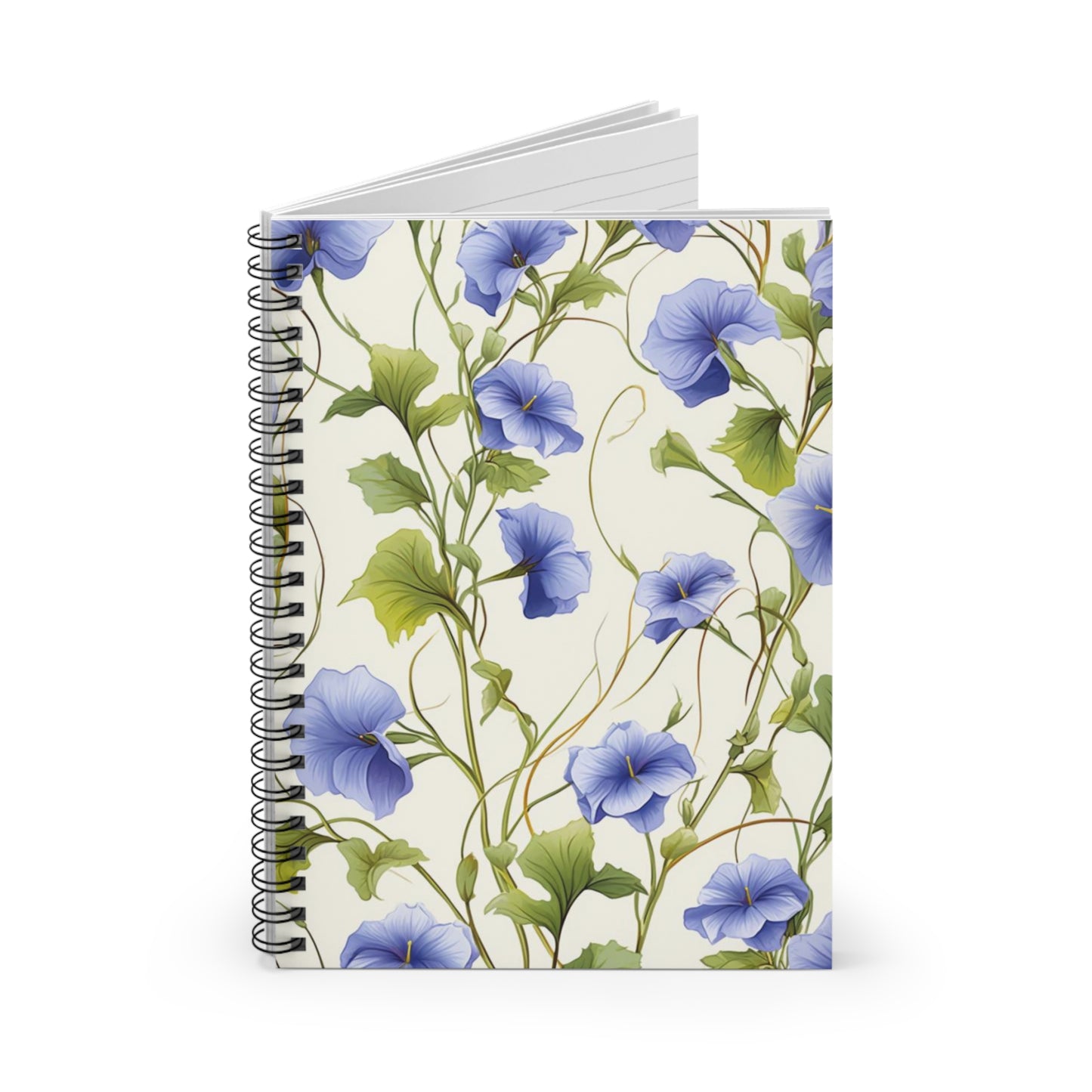 Blooming Springtime: Elegant Flower Spiral Notebook