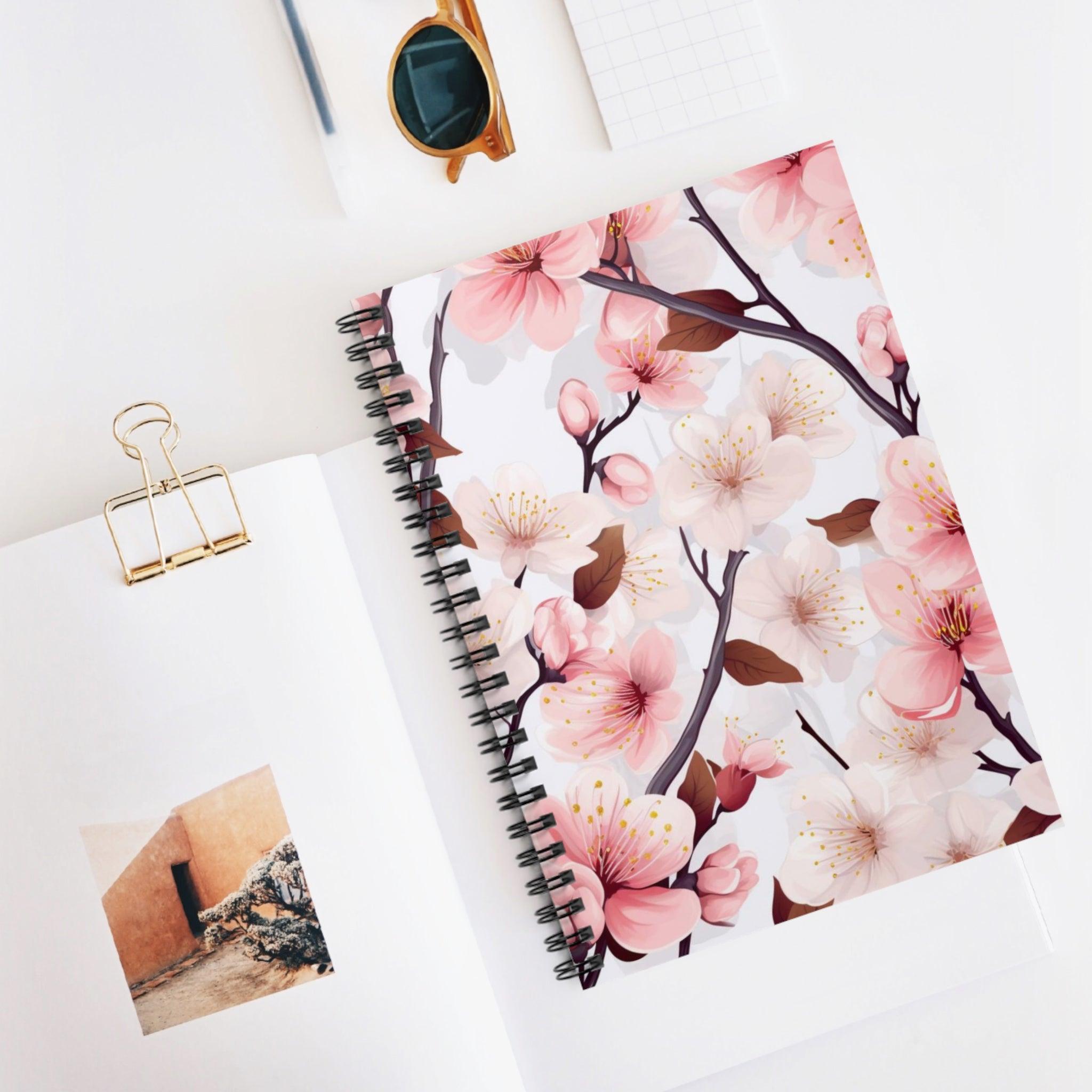 Spring Blossom Spiral Notebook
