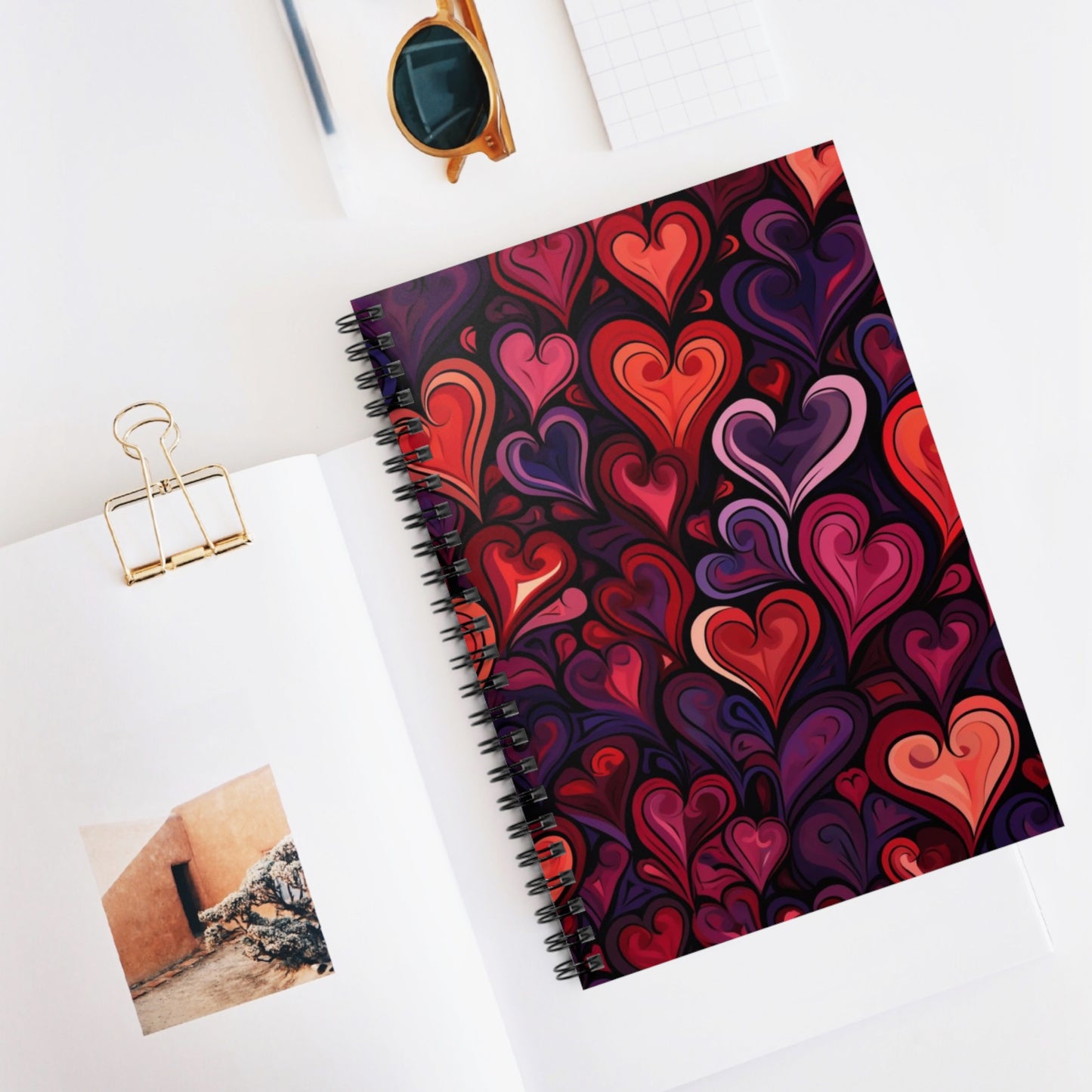 Heartwarming Pages: Beautiful Heart Design Journal