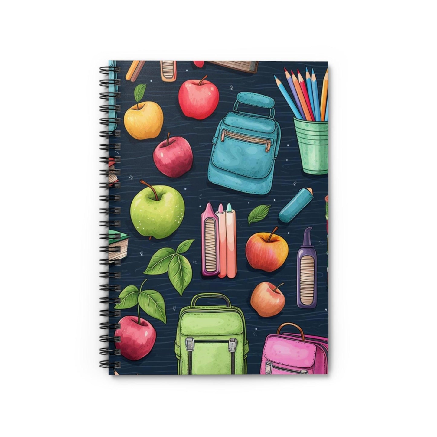 Back to School Essentials: Ruled Line Chic Spiral Notebook for Students - Texts and Threads