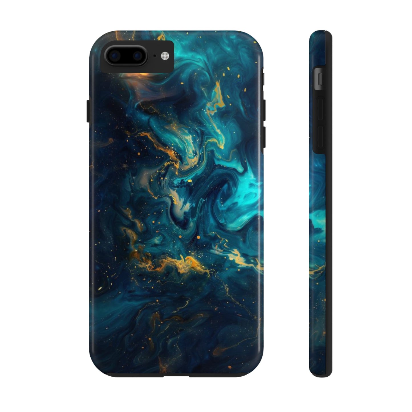 Marble Galaxy Stars Tough Phone Case