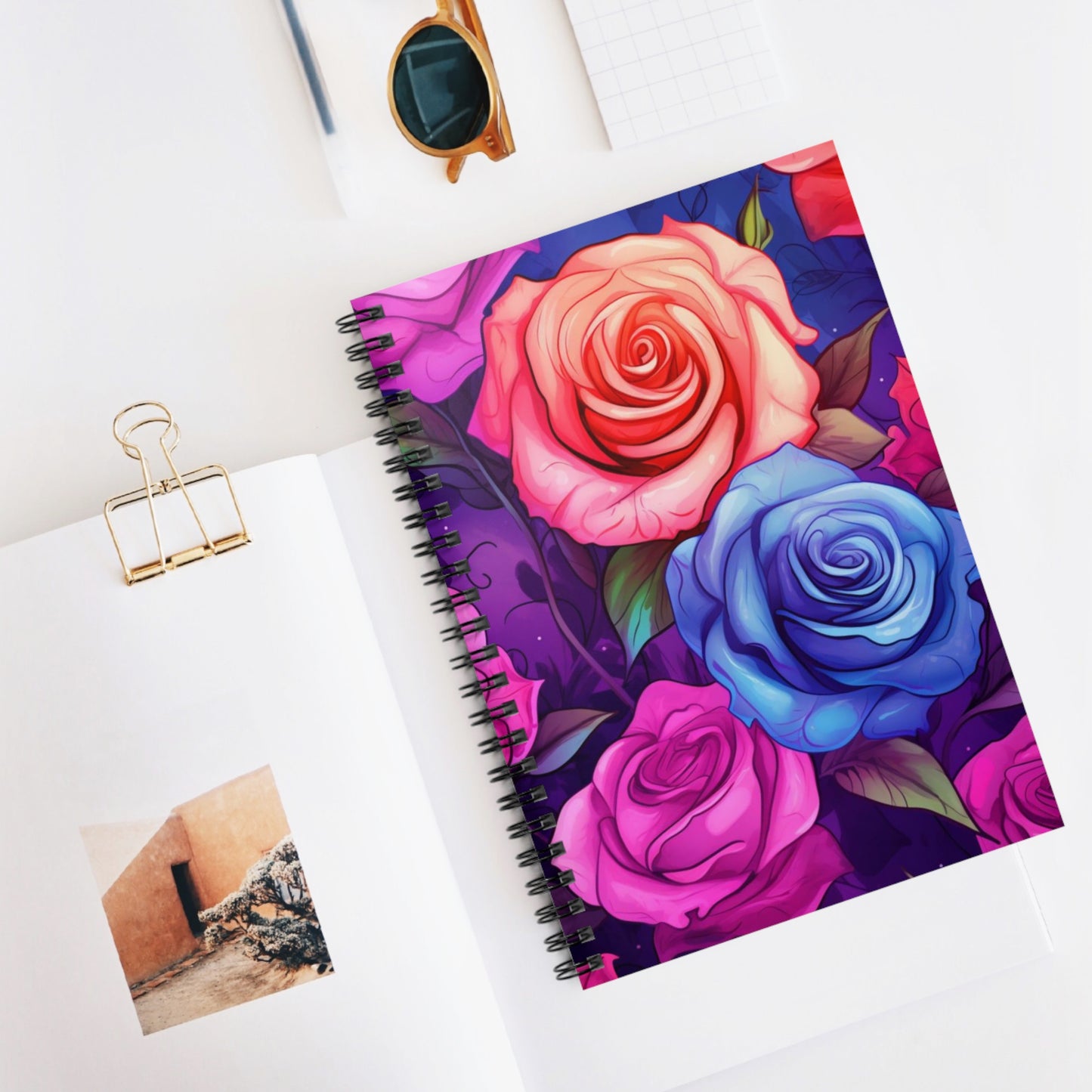 Fantasy Roses: Enchanted Floral Design Notebook