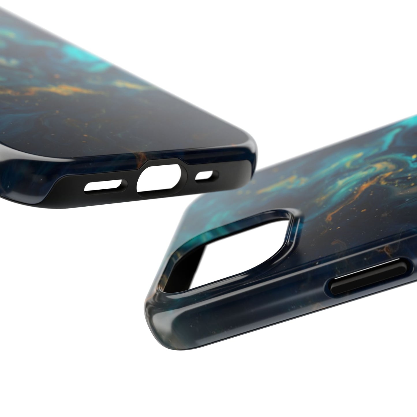 Marble Galaxy Stars Tough Phone Case