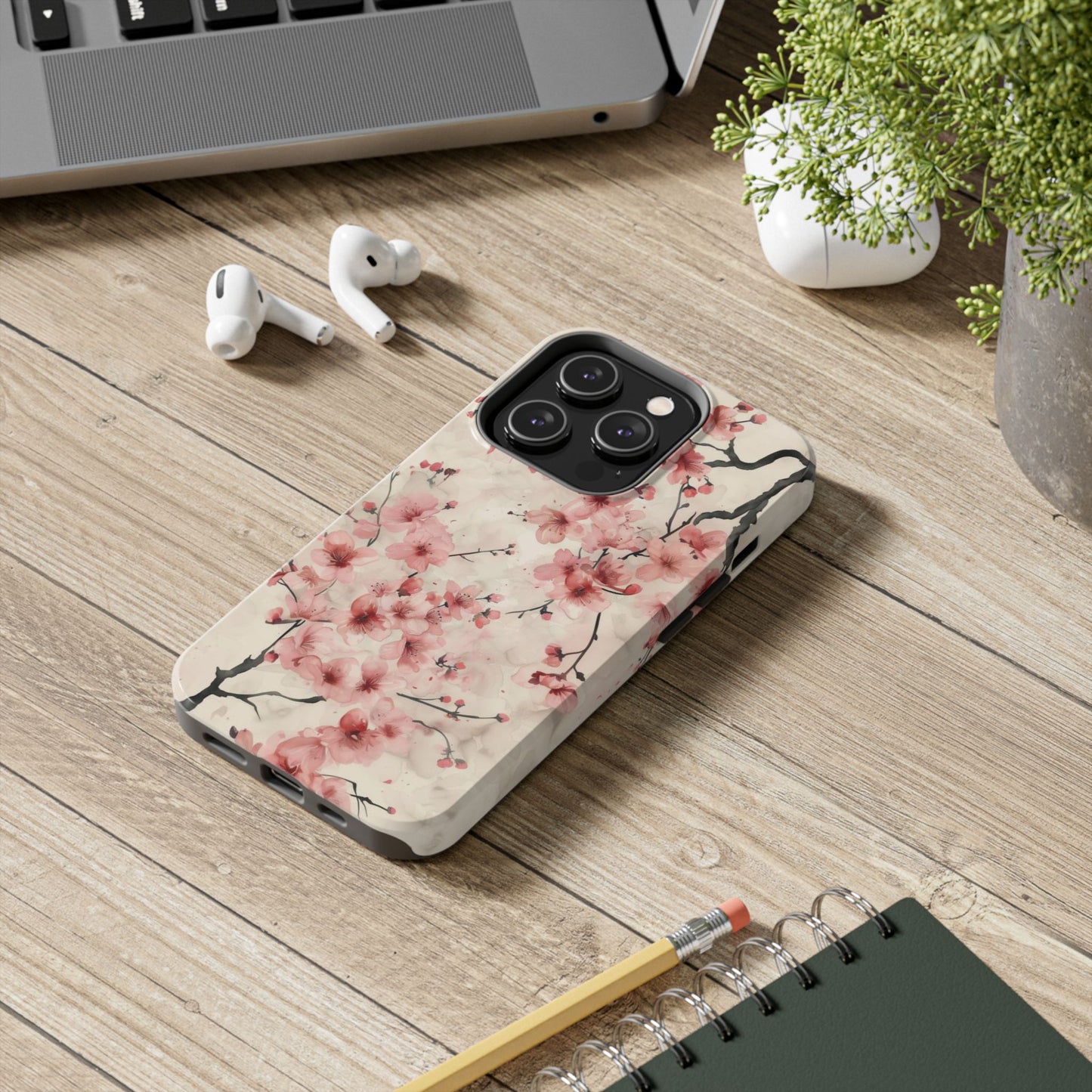 Cherry Blossom Flowers Impact-Resistant Phone Case