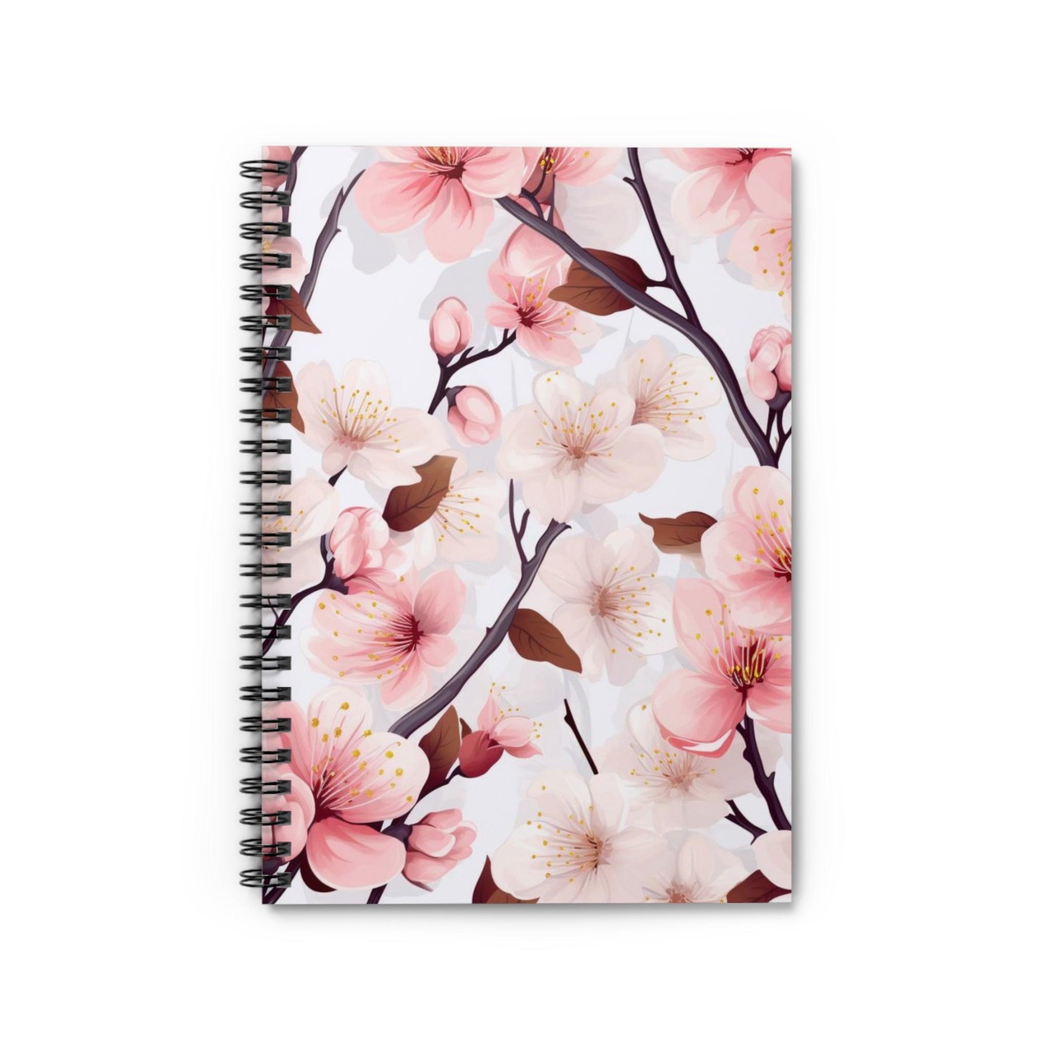 Spring Blossom Spiral Notebook