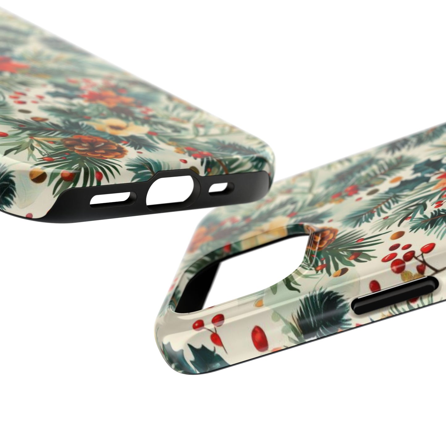 Festive Christmas Impact-Resistant Phone Case